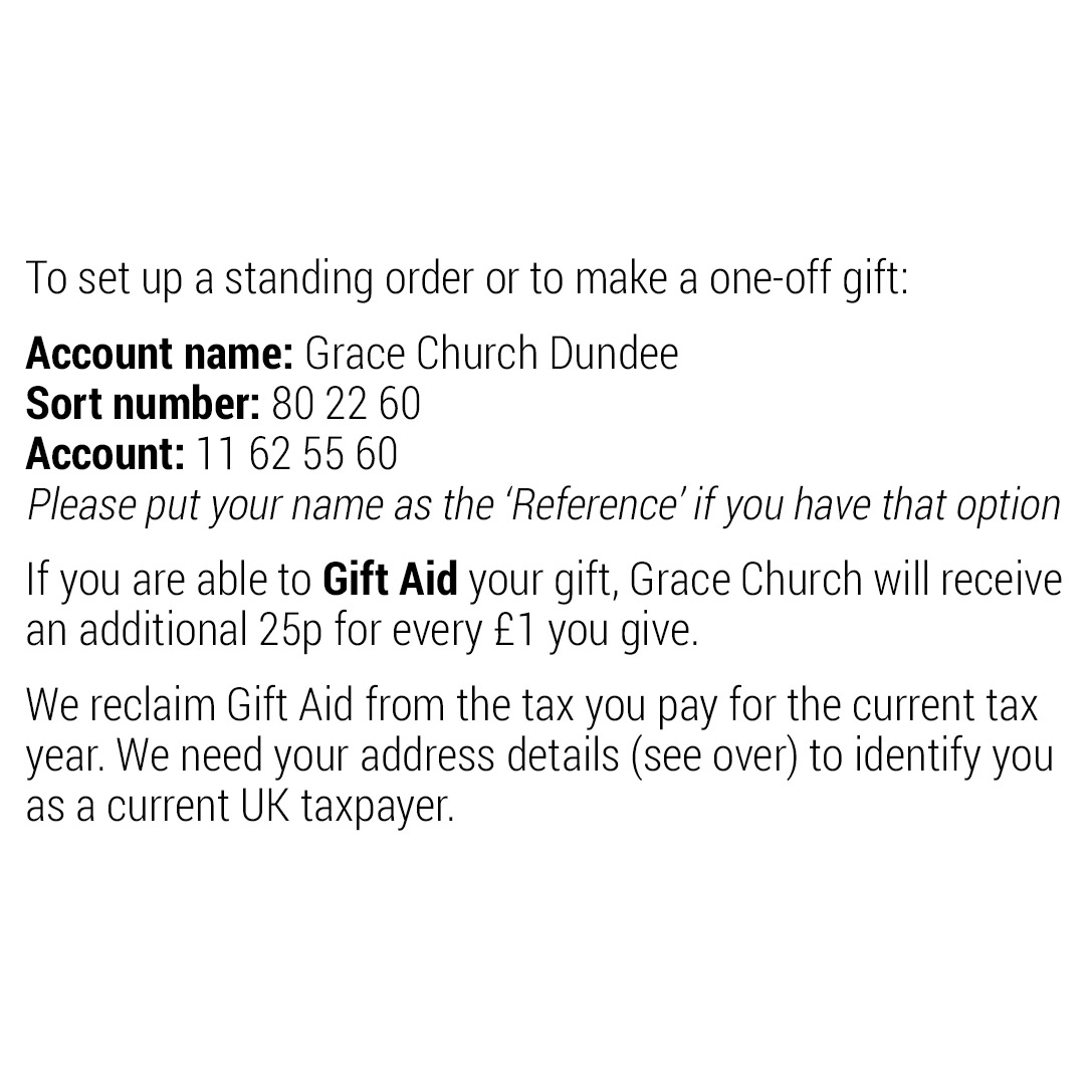 An opportunity to be godly